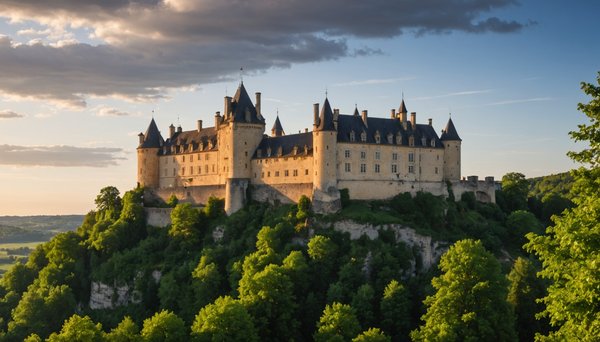 Séjournez au château Écrin de lumière : charme en dordogne